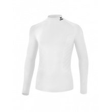 Erima Funktionsunterwäsche Langarmshirt Athletic mit Kragen (nahtlos) weiss Herren